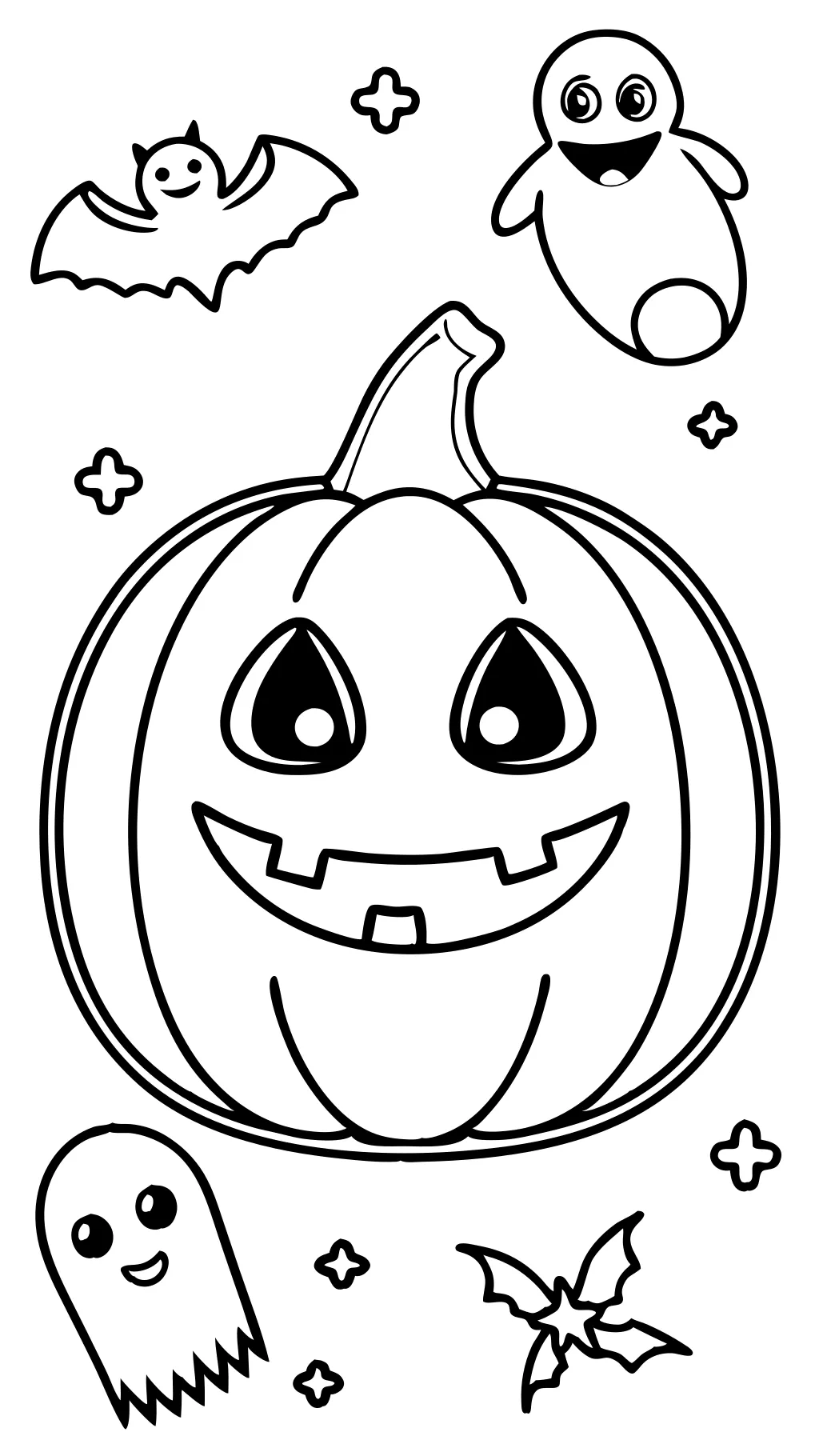 printable halloween pumpkin coloring pages